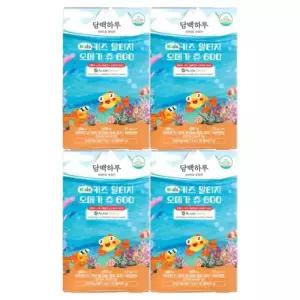 메온셀 담백하루 키즈 알티지 오메가 츄 600 30구미 4개 / 써클