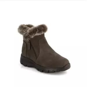 [롯데백화점]랜드로바 여성 랜드로바 경량 방한 퍼 부츠 LANBOC4921WF3 카키브라운