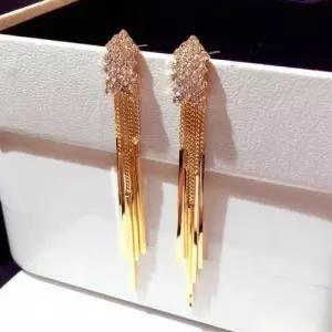 유러피언 다이아 수술 롱귀걸이 WC887A6