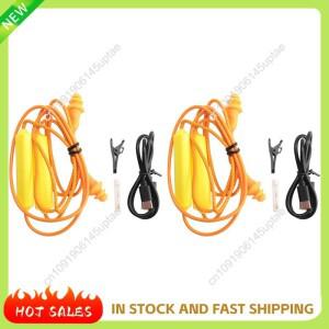 N88R 2X 귀마개 작업용 블루투스 이어폰 소음 억제 청력 보호 건설 현장 시끄러운 오렌지