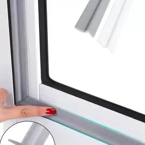 슬라이딩 문풍지 틈새막이 방음 방풍 창문 바람막이 단열 방풍재 방음재 작업