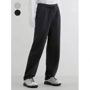 게스 [ON] 유니 기모 와이드팬츠 NP4KE402