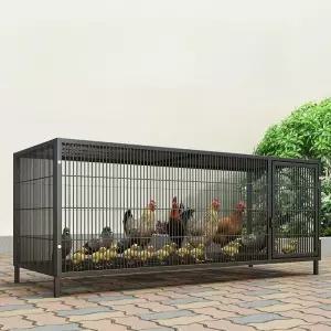 조립식 닭장 대형 철제 양계장 케이지 사육장 조류 가금류 철망 야외용 농장용