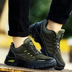 남자 워킹화 등산화 스타일 겨울 운동화 털 방한화 단-WFI88BA