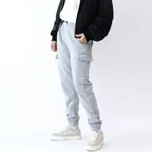 커플바지 펠리아 여자 기모 카고 조거 팬츠