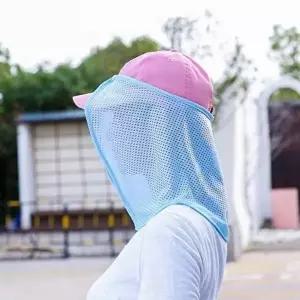 모자메쉬 여름 썬 스크린 안티 모기 낚시 캠핑 하이킹-WFI8J3U