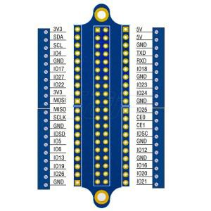 라즈베리 파이 GPIO 스크류 터미널 보드 드라이버 너트 황동 기둥 4B/3B/3B/2B/1B +/Zero/Zero W