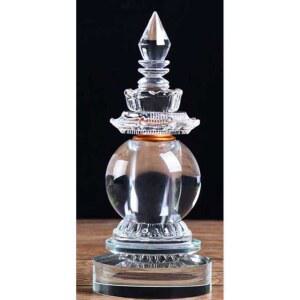 불탑 사리보관함 사리함 소품 테이블 용품 봉인 유물 유리 불교용품 사리병