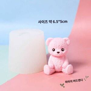 머리핀 접시 만들기위한 케이크 쟁반 귀여운 스몰 토퍼 곰돌이 커터 쌓아올린 젤리