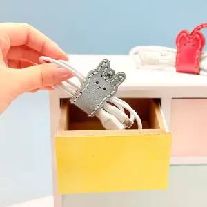 [오피스스쿨] 토단 포켓 애니멀 가죽 마커 DIY (2개입) 1인세트 미니사이즈 가죽공예 줄이어폰정리 실과수업