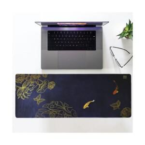 미노미 비단잉어 게이밍 키보드 마우스 장패드 논슬립 롱 마우스패드 800x300x2mm