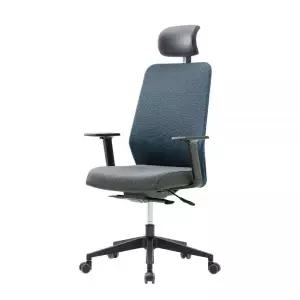 듀오백 사무용 의자 컴퓨터 책상 공부 학생 사무실 Q1 슈프림 다크 그레이 MNS