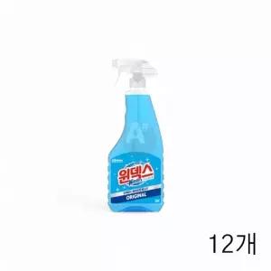 WL 윈덱스 유리세정제 500ml X 12개 본품 자동차유리 유리창청소세제 거울세정제 유리세제