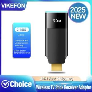 5G Ezcast2 HDMI 호환 무선 디스플레이 동글 미라캐스트 에어플레이 미러링 TV 스틱 수신기 어댑터 IOS 안