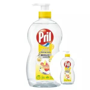 탕비실 세척용 프릴 베이킹소다 주방세제 700ml 퓨어레몬향 사무실 주방 관리 용품 비치용