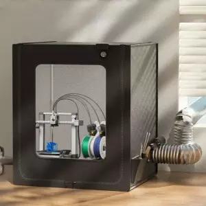 단열 커버 먼지 밀폐 환기 보관함 프린터 부품 박스 인클로저