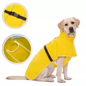 대형견용 비옷 망고 색상 판초 우비 7XL 강아지 비 오는 날 망토 쿨링나시티 반려견크롭티