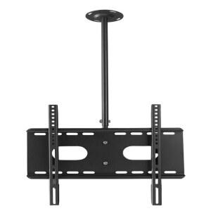 천장형 TV 브라켓 모니터 천정형 회전 걸이대 티비 각도조절 거치대 접이식