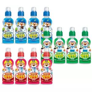 뽀로로음료 3종(밀크4+사과4+딸기4)X총12개