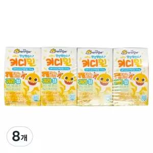 태양생활건강 핑크퐁 키디밀 귀리 성장 밸런스 음료 135ml 8개