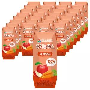 파스퇴르 주스 사과당근 125ml 72개
