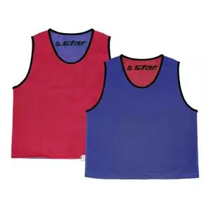 [골드스마일]스타 스포츠 조끼 양면 레드 블루 L 1P 유니폼 단체 축구반티