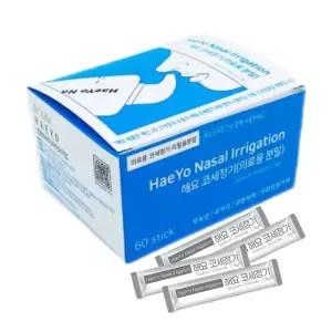 코세척 코세정 분말 60포 생리식염수코세척 코청소 코세 척 정기 식염수 코청소 가정용의료기기