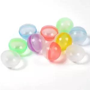 알록달록 추첨용 빈캡슐 뽑기통 원형 캡슐 놀이 뽑기볼 뽑기통 뽑기캡슐 투명캡슐