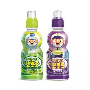 뽀로로음료수 샤인머스캣12개+블루베리12개 총24개