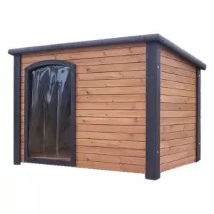 대형견 진돗개집 집만들기 실외견사 보온 방수 원목