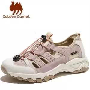낚시신발 금색EN CAMEL Outdoor Hiking Shoes Breathable Mesh Sandals Water Non-slip Wear-resistant Spo