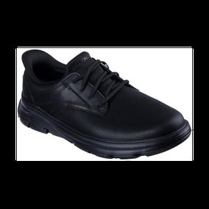 Skechers USA Men s Men s Arch Fit Garza Langston Loafer  BBK  Black Black   12
