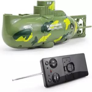 KALASU 하이 시뮬레이션 군용 핵 원격 조종 잠수함 장난감 - 물탱크와 욕조에서 다이빙 플로팅 및 360°