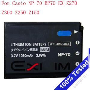 NP-70 l 카메라 배터리 카시오 EX-Z270 Z300 Z250 xilim Zoom 3200mAh