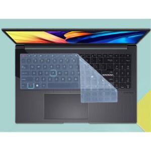 ASUS Zenbook 15 OLED 2023 UM3504D UM3504DA UM 3504 UM3504 D DA 15.6 인치 용 실리콘 노트북 키보드 커버 스킨 프로텍터