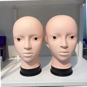 컬러렌즈 짱구 마네킹 헤드 두피문신 반영구 연습용