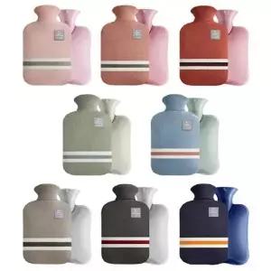 EA 보온 보냉 휴대용 물주머니 핫팩 찜질팩 니트형 2L