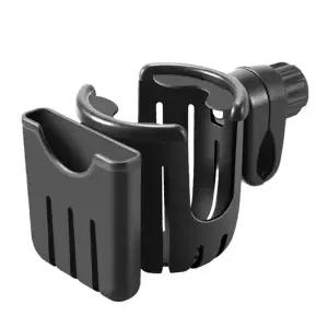 (색상 유모차2in1홀더)자전거 유모차 컵홀더 폰거치대 2in1 텀블러 호환