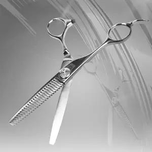 미용 가위 헤어 미용실 전문가 틴닝가위 왼손잡이-WFIBXA8