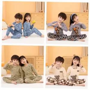 오가닉코튼 유아내복 아동내의 100% 내복 상하세트 남여아공용