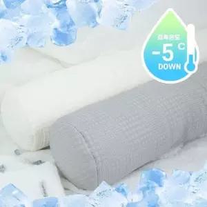 여름 얼음 아이스 원형 긴베개 쿨링 냉감 바디필로우 안고자는베개 WFJ303O