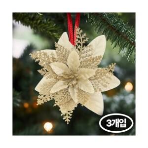 인테리어 소품 조화 트리 꽃 장식 포인세티아 눈꽃