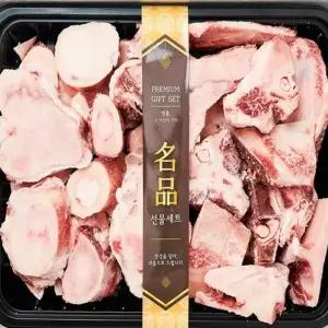 한우 사골 잡뼈 선물세트 4kg 설날 답례품 명절 단체 선물 세아커머스