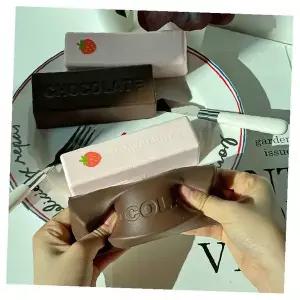 아이스크림 초콜릿 딸기 모형 스퀴시 스트레스볼 손목 운동 힐링 장난감