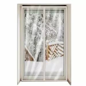 비닐 커튼 외풍 차단 현관문 방풍 중형 100x210 날씨 보호 WFJ5GHU