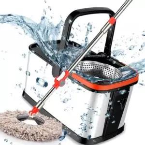 원형통걸레 탈수되는 통돌이 실빠짐없는 세척탈수 풍성한막대걸레 WFJGP52