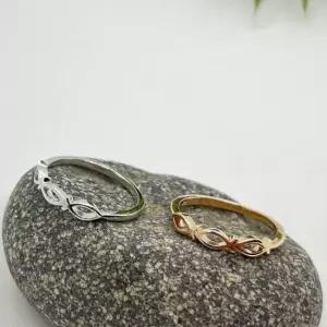 큐빅 물고기 레이어드 행운재물 반지 커플 우정링 애끼링 저렴한커플링 마디반지