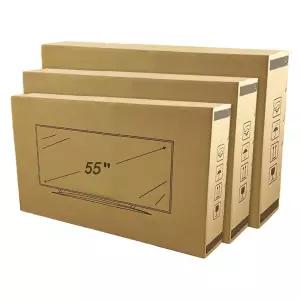 티비포장박스 코너 75인치 TV이사박스 포장재 폼 파손방지 종이상자 대형 에어보호캡 65