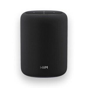 WiiM 사운드 라이트 스마트 스피커, 하이 u2011Res 24 u2011bit /192 kHz, AI RoomFit 룸 보정, 100W 피크, Wi u2011Fi 6E / Bluetooth 5.3, 멀티 u2011Room & 스테레오 페어링, 블랙