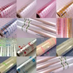 책표지 무지 OPP 투명 롤포장지 하트 포유 선물포장